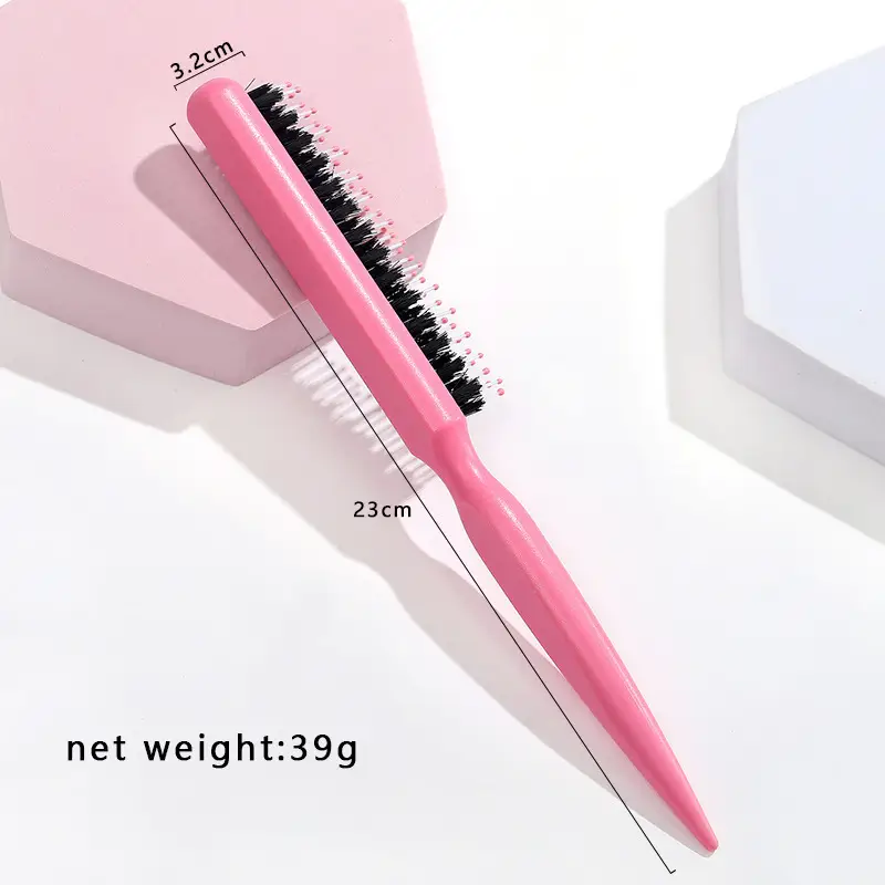 Cross-Border Massage Hair Comb Blue Pointed Tail Large - Image 8