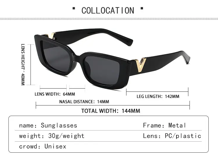 Women V-Frame Jelly Sunglasses Pink with Metal Hinge — feature 5