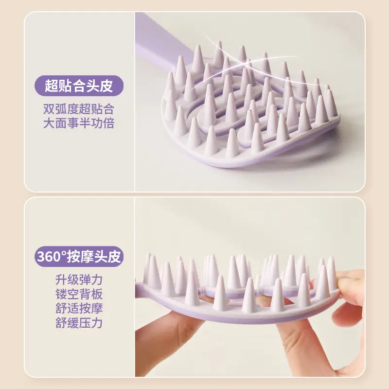 Self-Adhesive Scalp Massager Comb for Anti-Inflammatory Care - Image 9