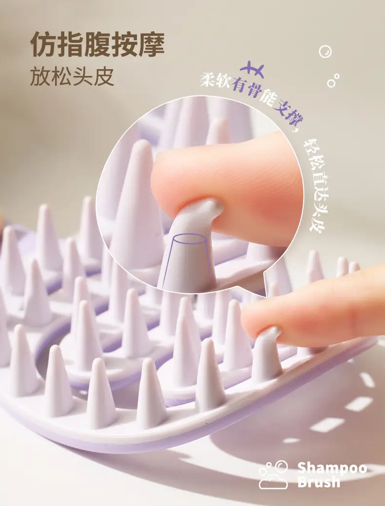 Self-Adhesive Scalp Massager Comb for Anti-Inflammatory Care — feature 8