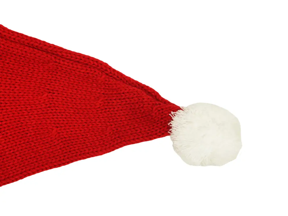 Knitted Red White Christmas Hat for Kids Cross-border Hot Selling — feature 3