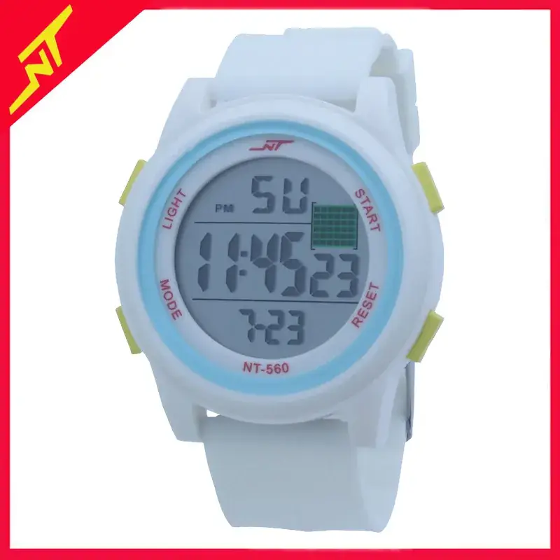 12-bit Multifunctional Korean Student Watch with Waterproof Ring - Image 2