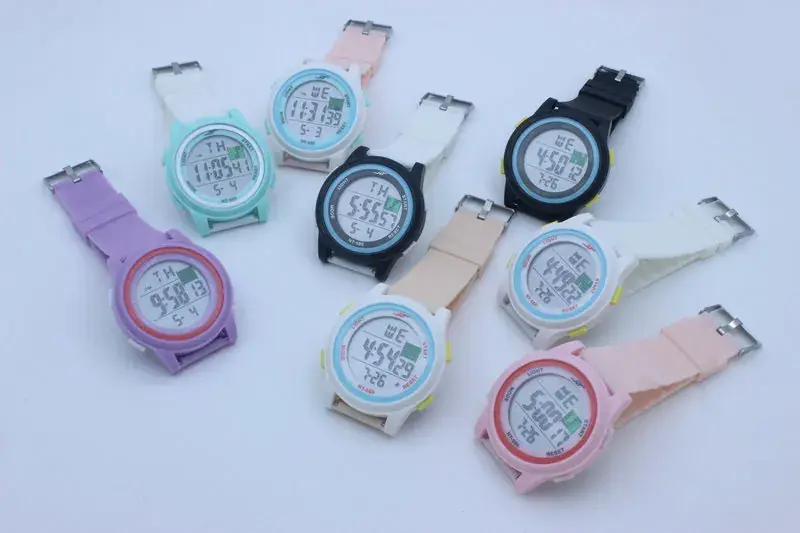 12-bit Multifunctional Korean Student Watch with Waterproof Ring - Image 8