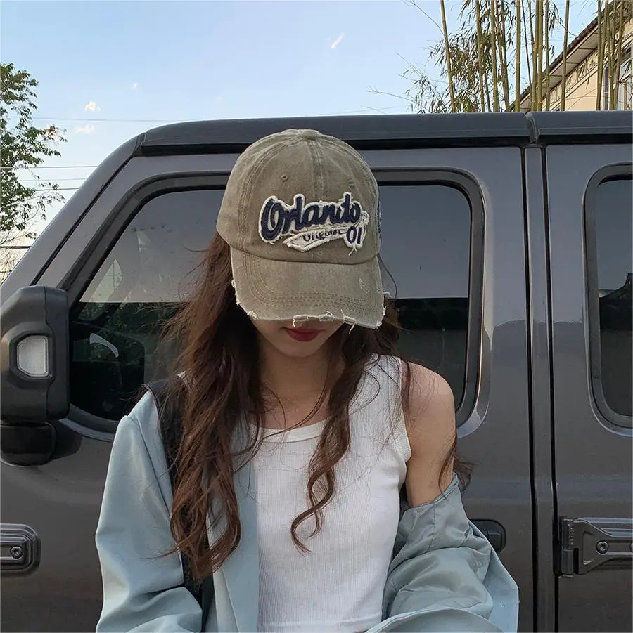 Cherokee Original Embroidered Denim Cap for Women - Image 8