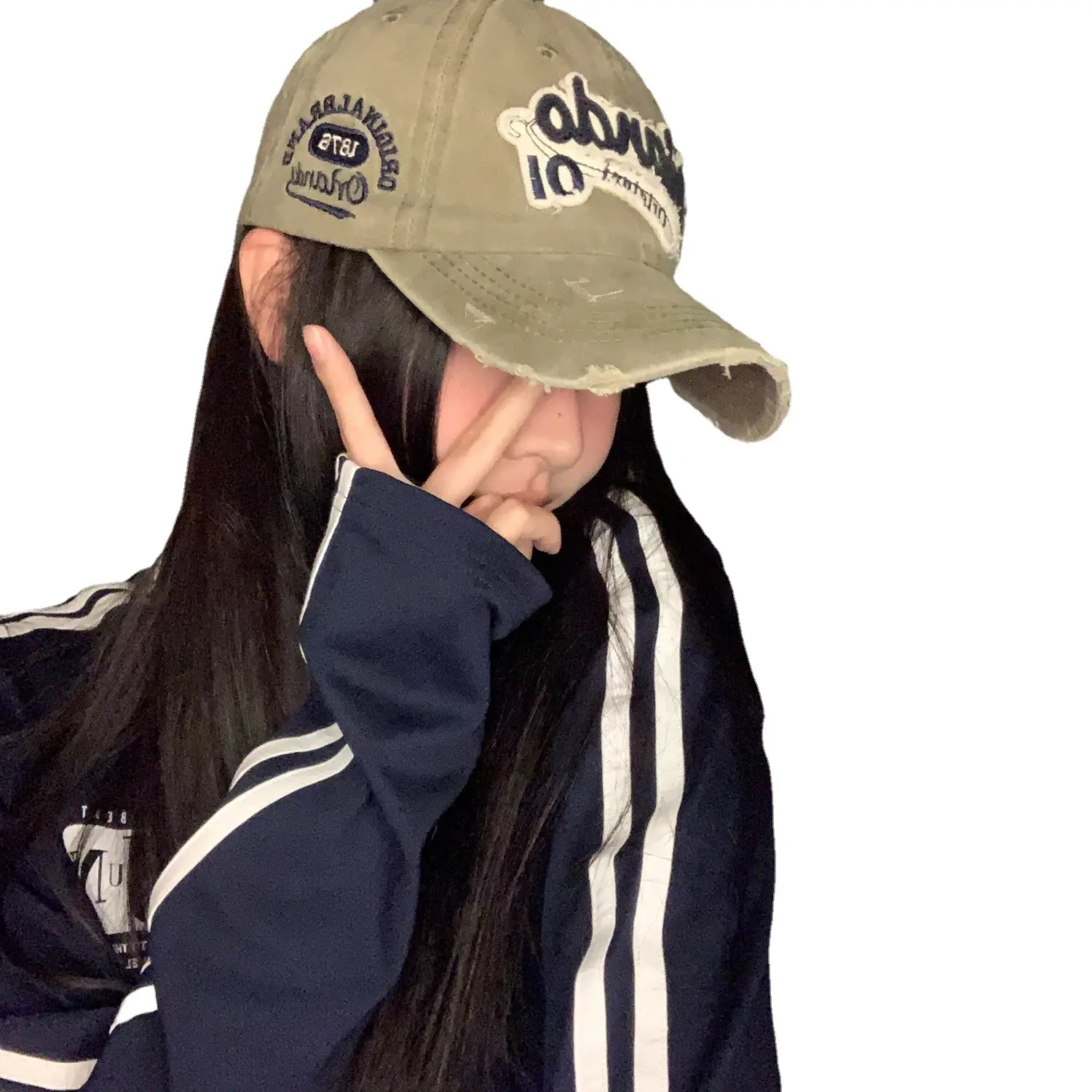 Cherokee Original Embroidered Denim Cap for Women - Image 10