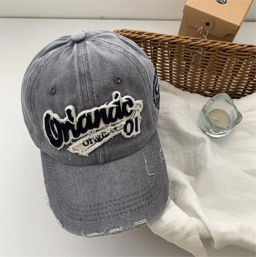 Cherokee Original Embroidered Denim Cap for Women - Image 3