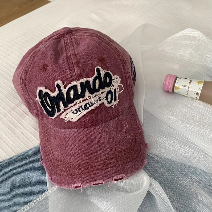 Cherokee Original Embroidered Denim Cap for Women - Image 4
