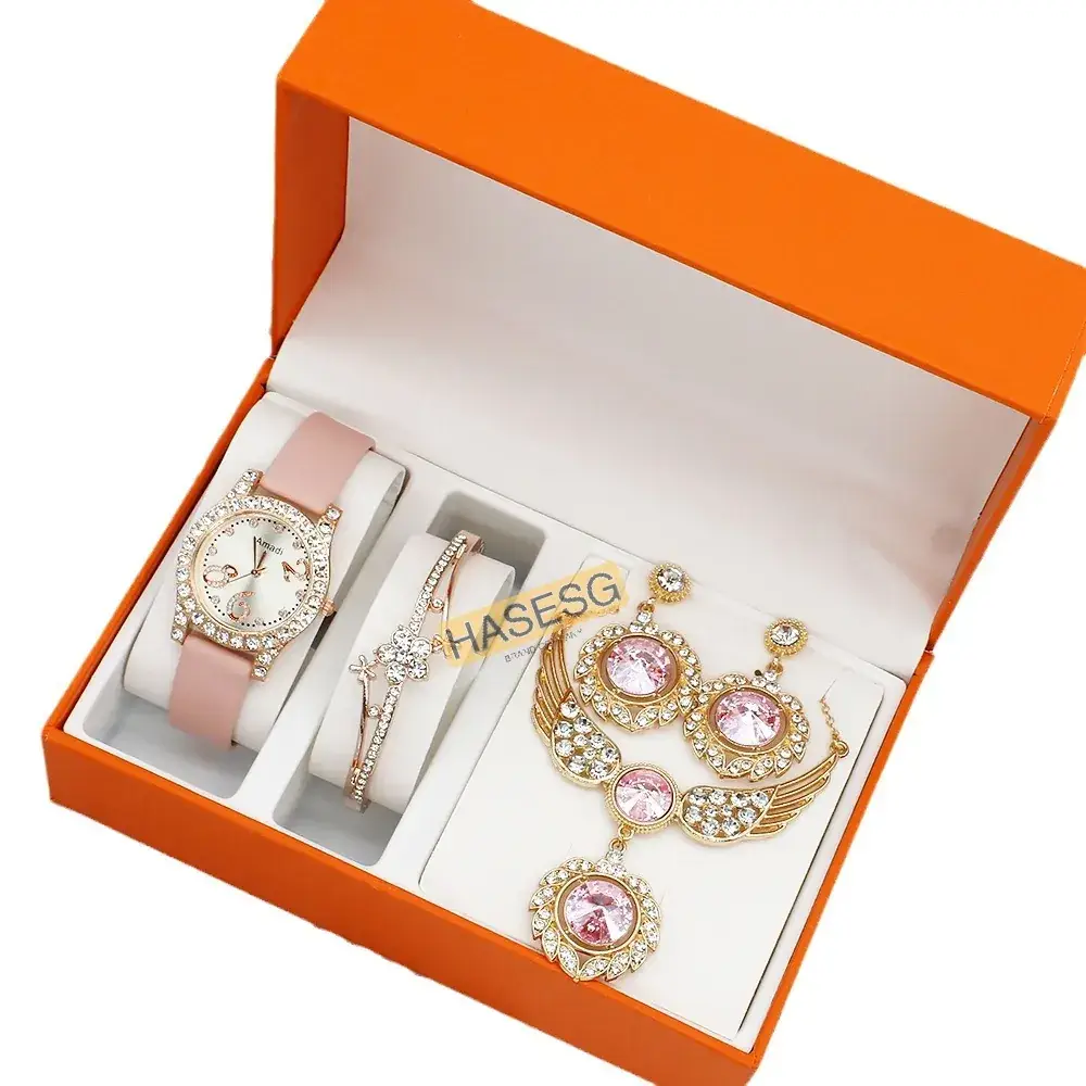 Luxury Gift Set for Women's Watch & Earrings - Image 10