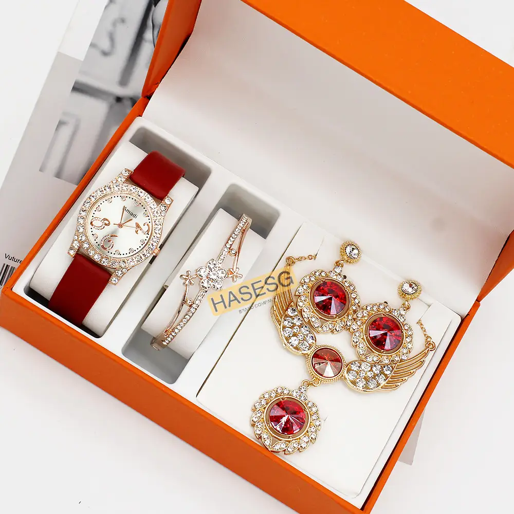 Luxury Gift Set for Women's Watch & Earrings — feature 5