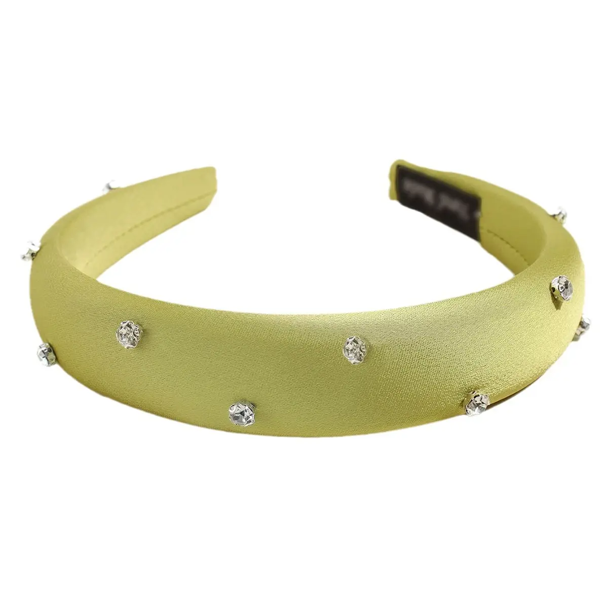 Satin Skull Top Headband with Rhinestone Accents - Image 19