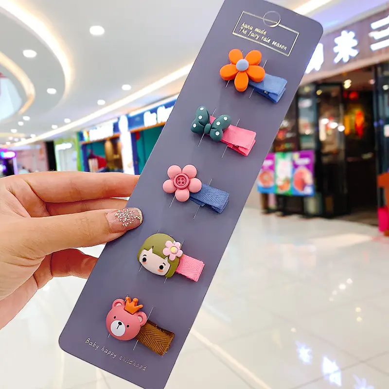 Kids Rainbow Hair Clips Set for Girls — feature 20