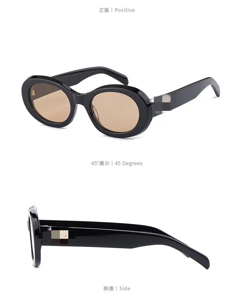 Women's Cat-Eye Sunglasses with Black Film — feature 14
