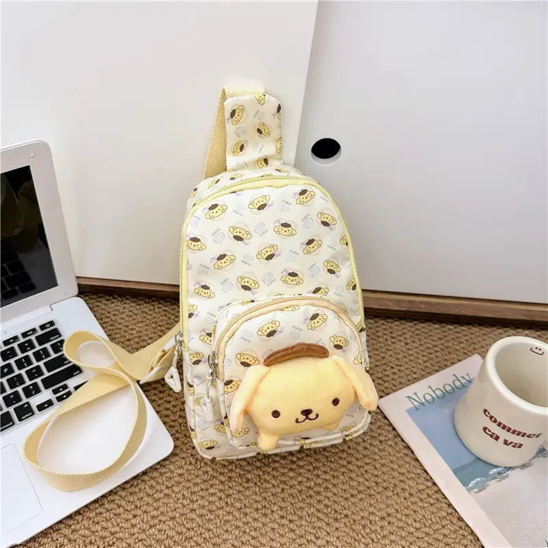 New Arrival Cute Cartoon Crossbody Backpack for Boys Girls Korean Style - Image 3