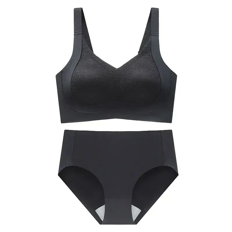 Plus Size Wireless Pull-Up Bra Women's Pink - Image 10