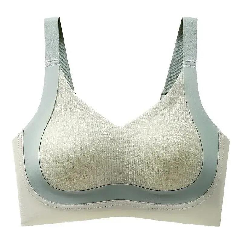 Plus Size Wireless Pull-Up Bra Women's Pink - Image 3