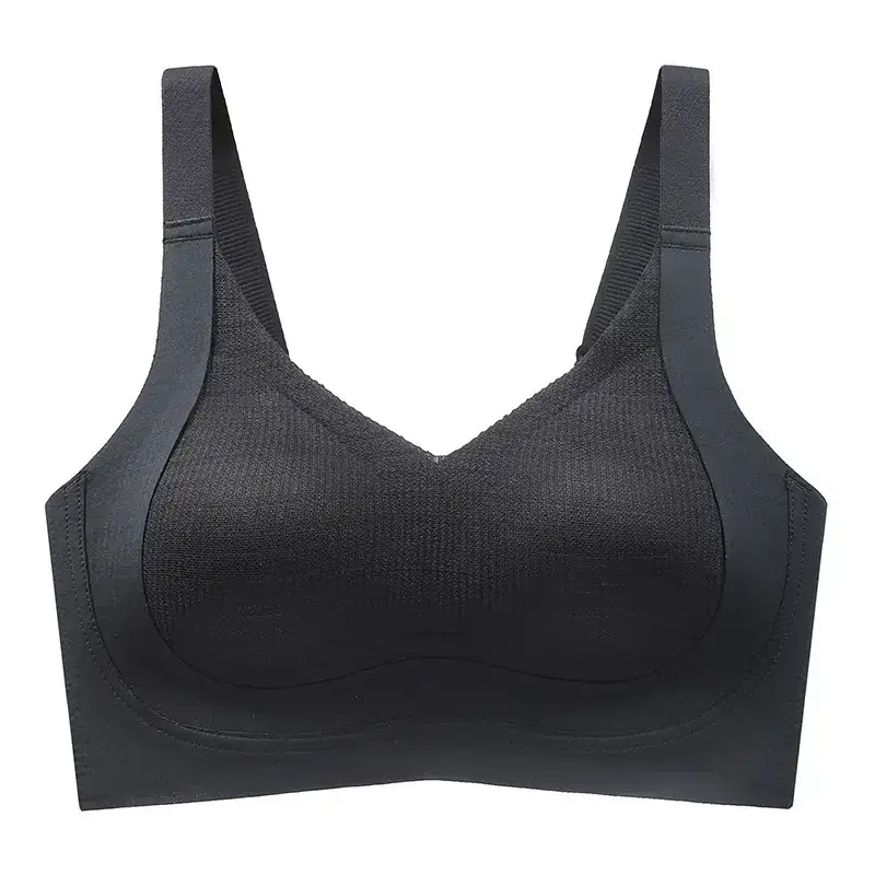 Plus Size Wireless Pull-Up Bra Women's Pink - Image 5