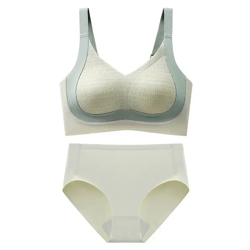 Plus Size Wireless Pull-Up Bra Women's Pink - Image 8