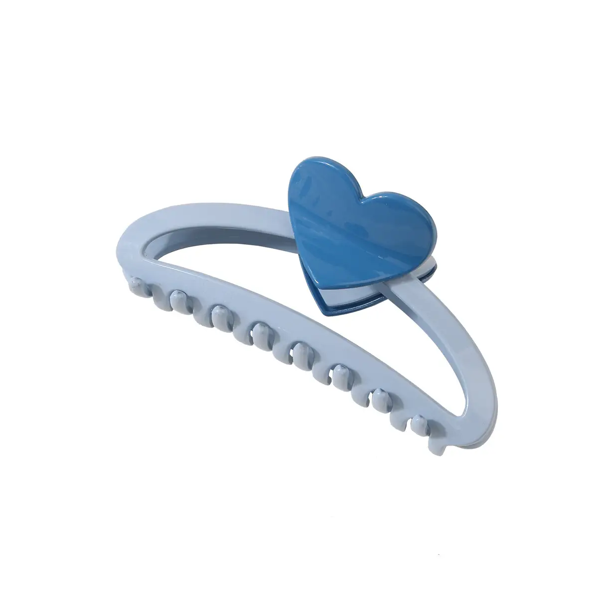 Korean Dopamine Hair Clips Heart Moon Clip Set