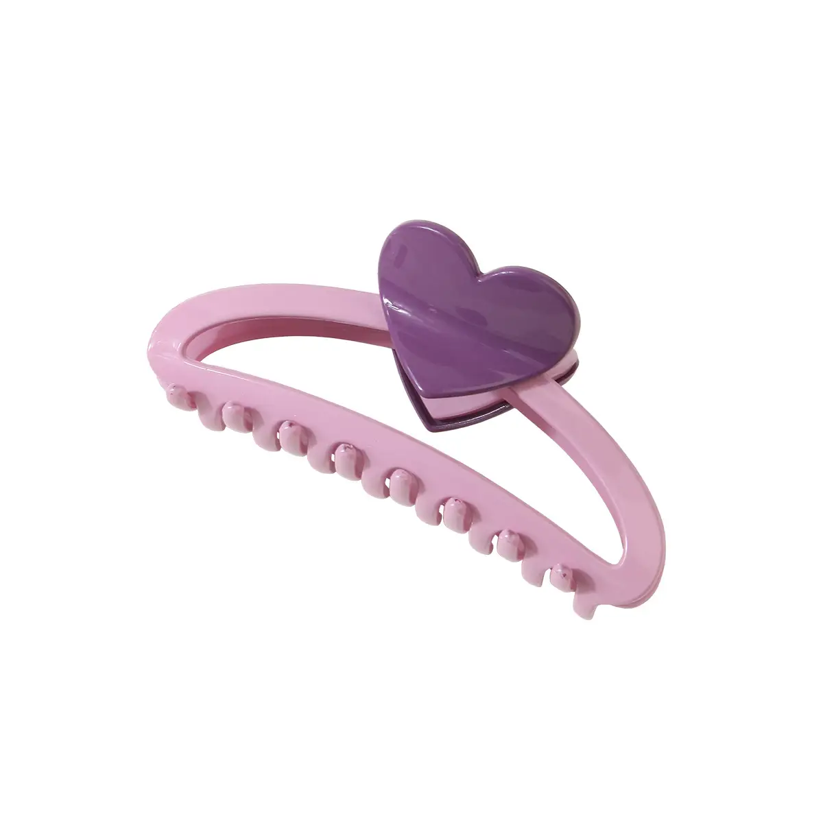 Korean Dopamine Hair Clips Heart Moon Clip Set