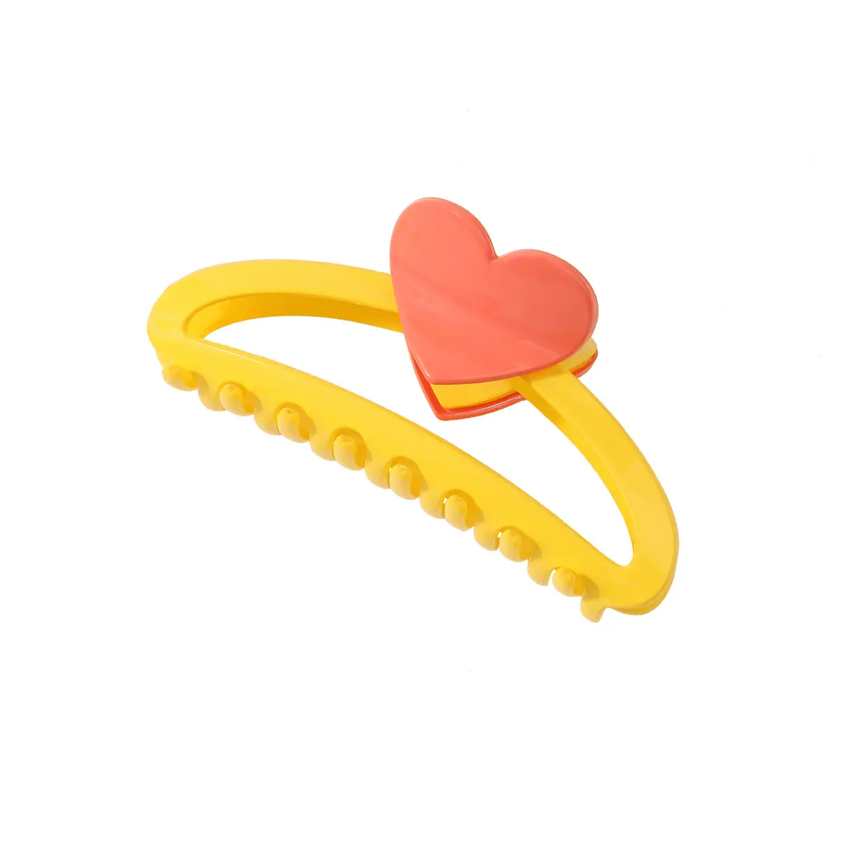 Korean Dopamine Hair Clips Heart Moon Clip Set