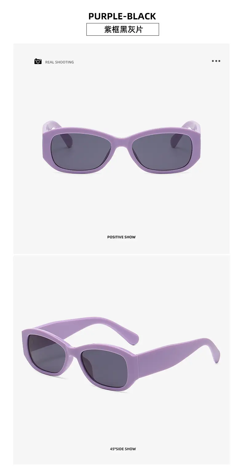 2023 New Retro Square Sunglasses Men Women EUAMUVUV — feature 19