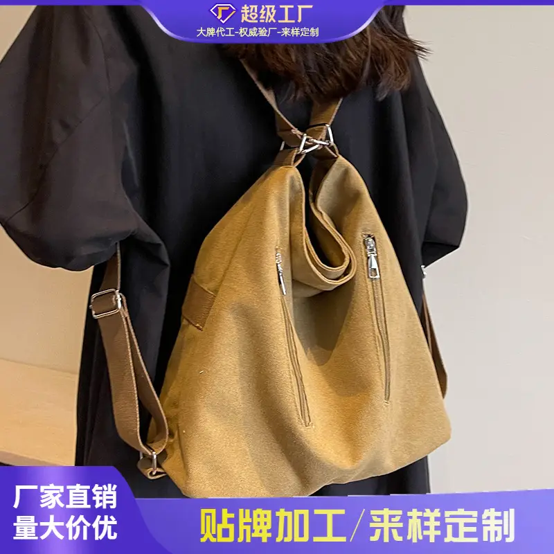 Women Large Capacity Canvas Shoulder Bag 2026 - Image 4