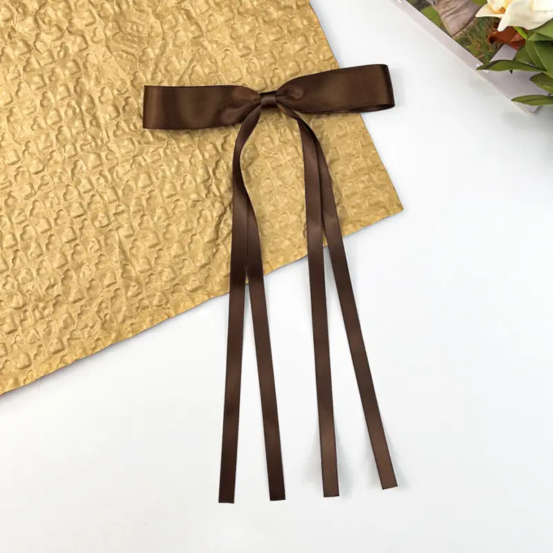 Black Tassel Hairpin with Bow for Women — feature 13
