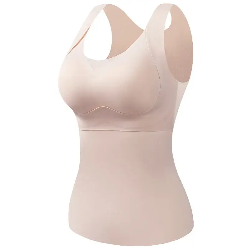 Black Push Up Vest Bra for Plus Size Women - Image 7