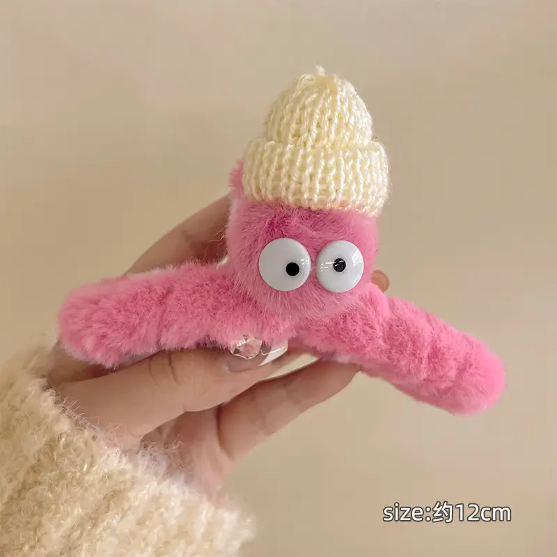 1# pink briquette clip