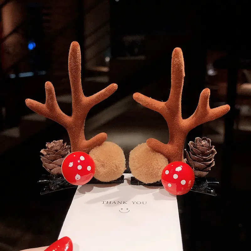A1# pine cones-a pair of curry antlers