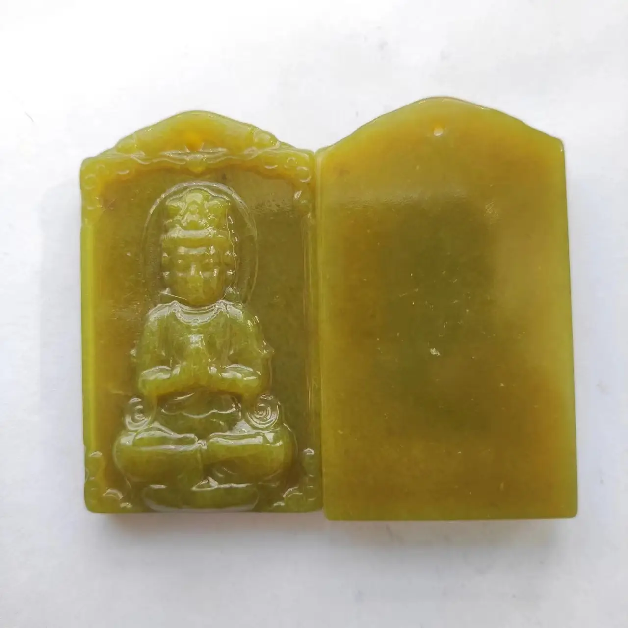 Jade Guanyin Pendant Necklace Green Wholesale