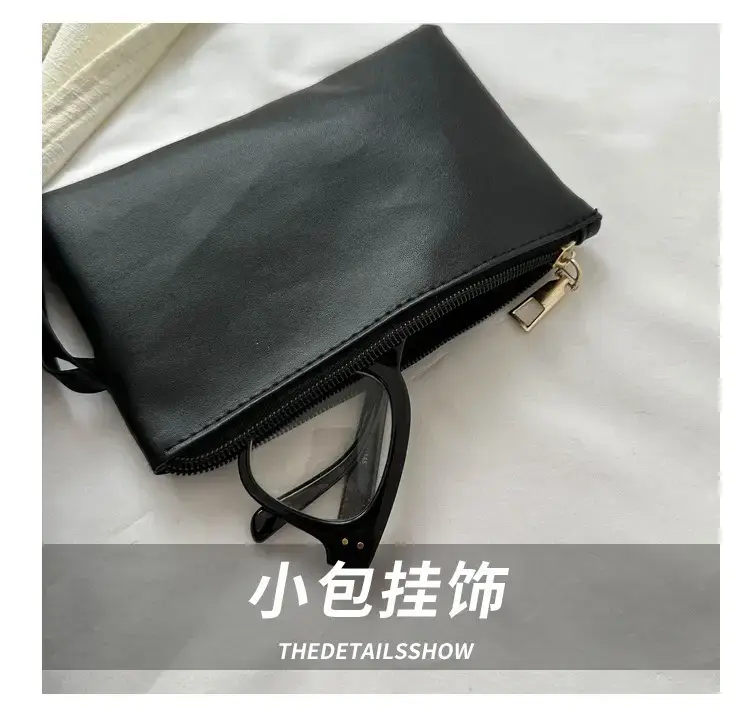 Black Rhombic Shoulder Tote Bag for Women — feature 4