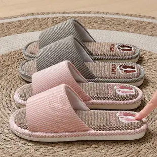 Four-Season Linen Slippers for Home Use in Autumn and Winter, Cotton Slippers for Women and Couples, Non-Slip Indoor Fabric Slippers for Men, Wholesale — feature 9