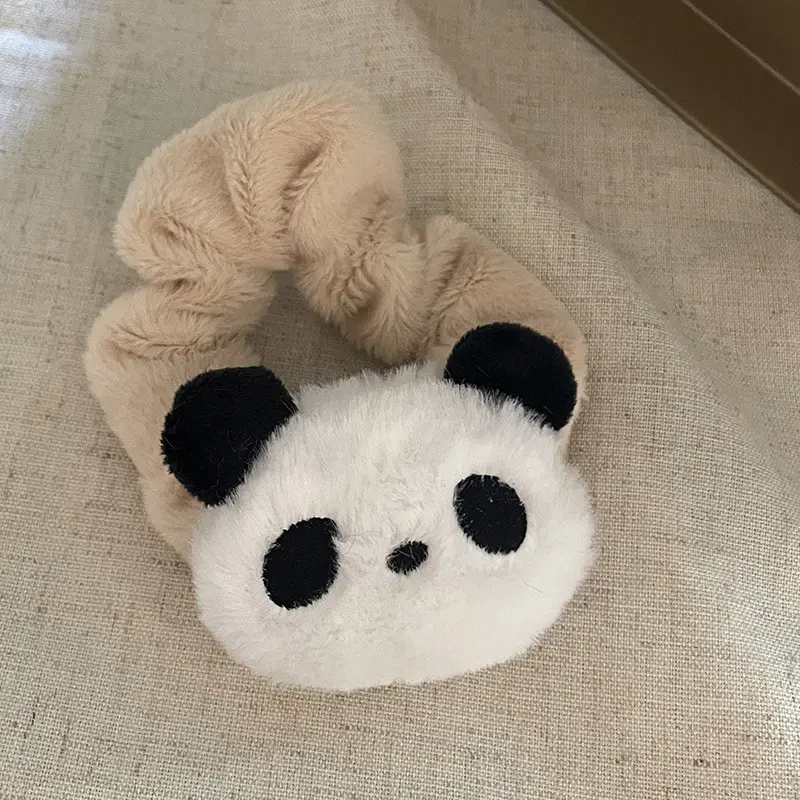 Autumn Winter Panda Clip Hair Accessory for Women