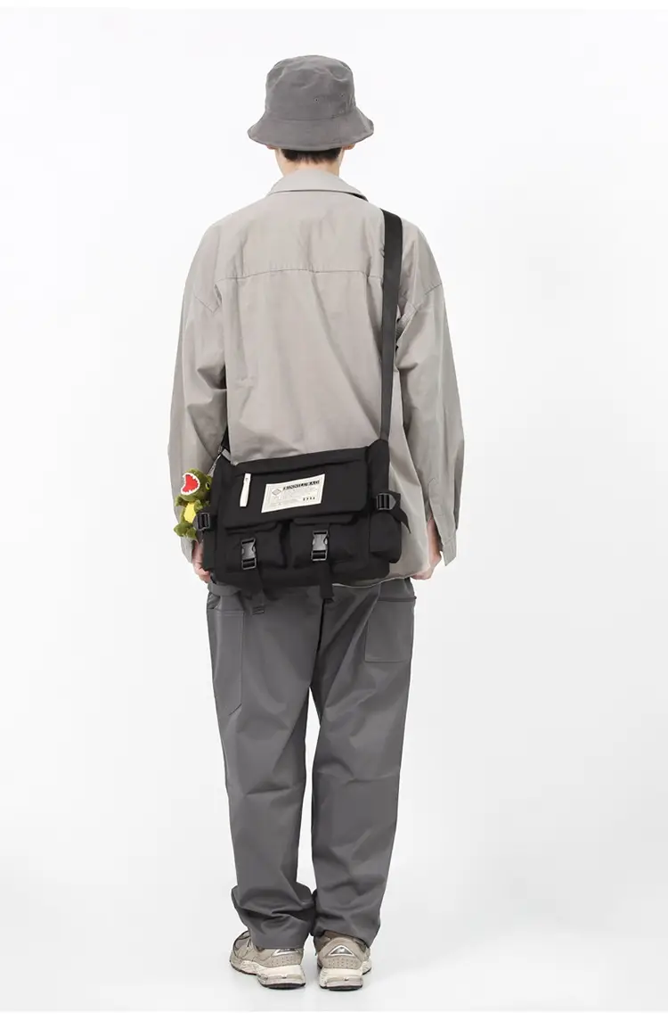 Blue Japanese-Style Student Crossbody Bag Large Capacity — feature 13