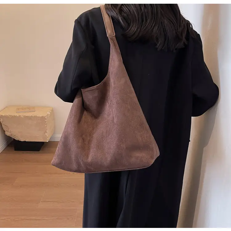 Suede Bread Bag Women 2023 Winter Shoulder Bag — feature 15