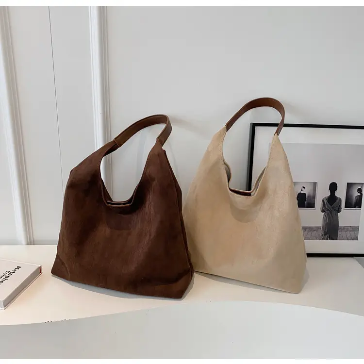 Suede Bread Bag Women 2023 Winter Shoulder Bag — feature 21