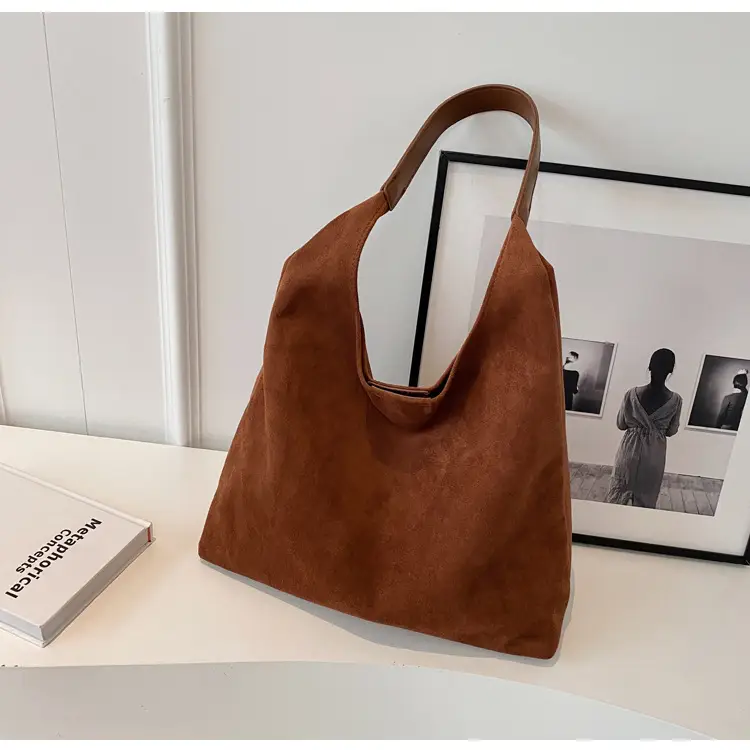 Suede Bread Bag Women 2023 Winter Shoulder Bag — feature 22