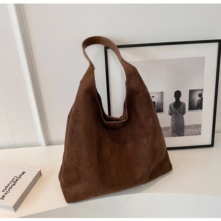Suede Bread Bag Women 2023 Winter Shoulder Bag — feature 23