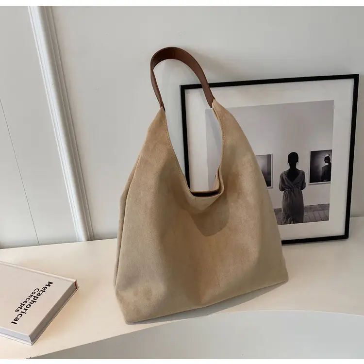 Suede Bread Bag Women 2023 Winter Shoulder Bag — feature 26