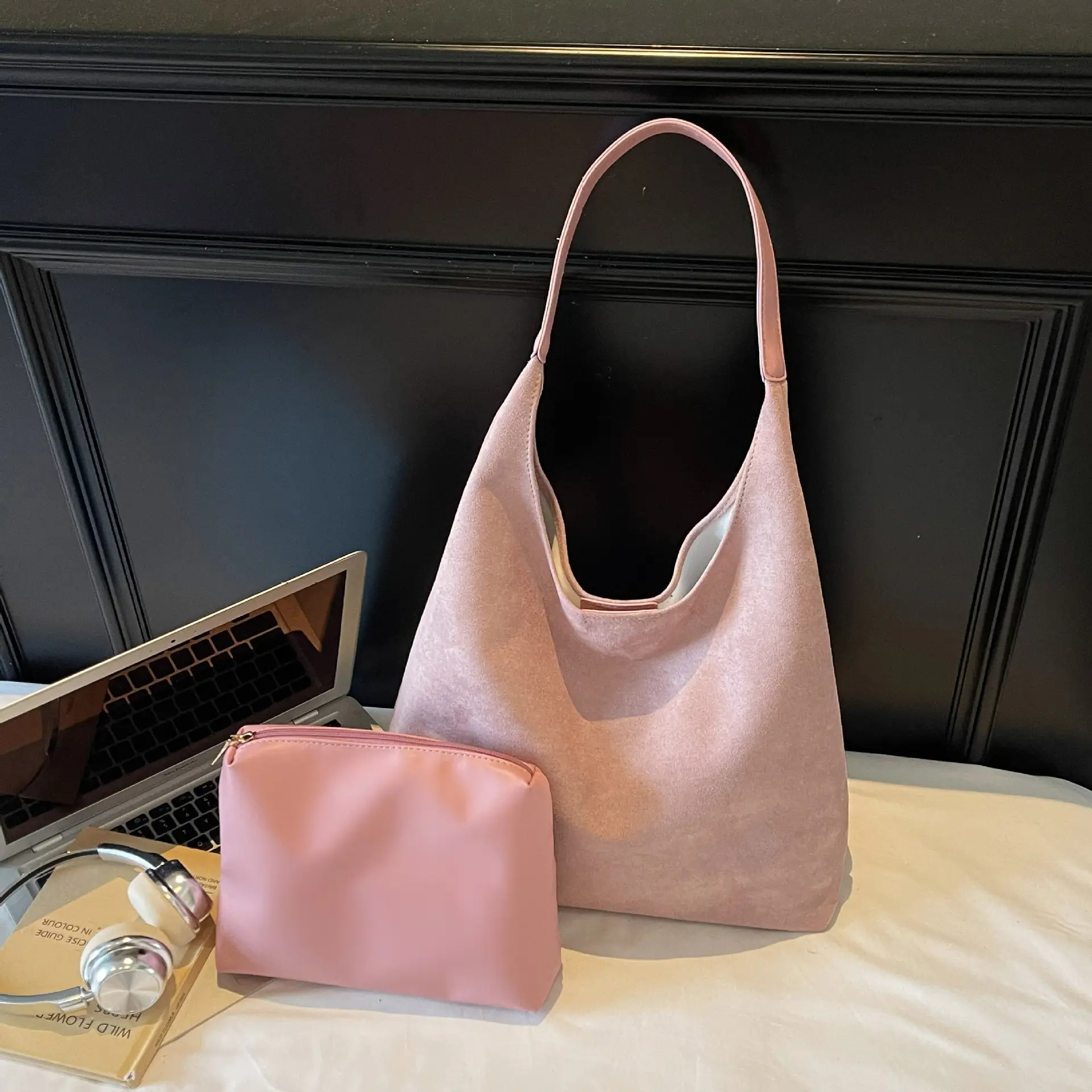 Suede Bread Bag Women 2023 Winter Shoulder Bag — feature 37
