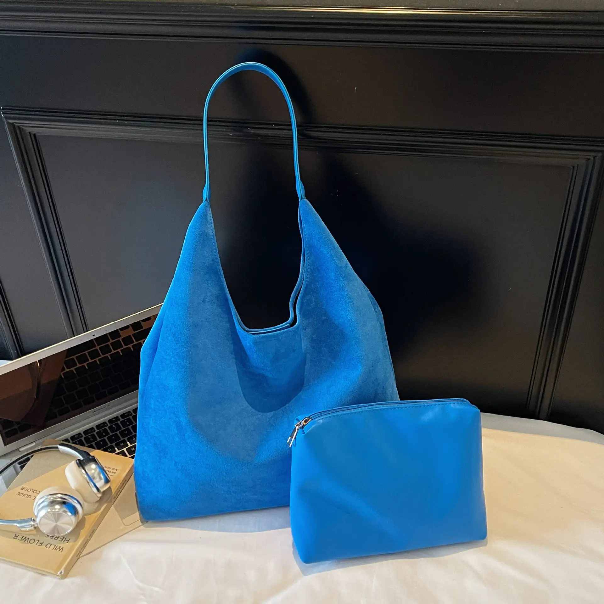 Suede Bread Bag Women 2023 Winter Shoulder Bag - Image 8