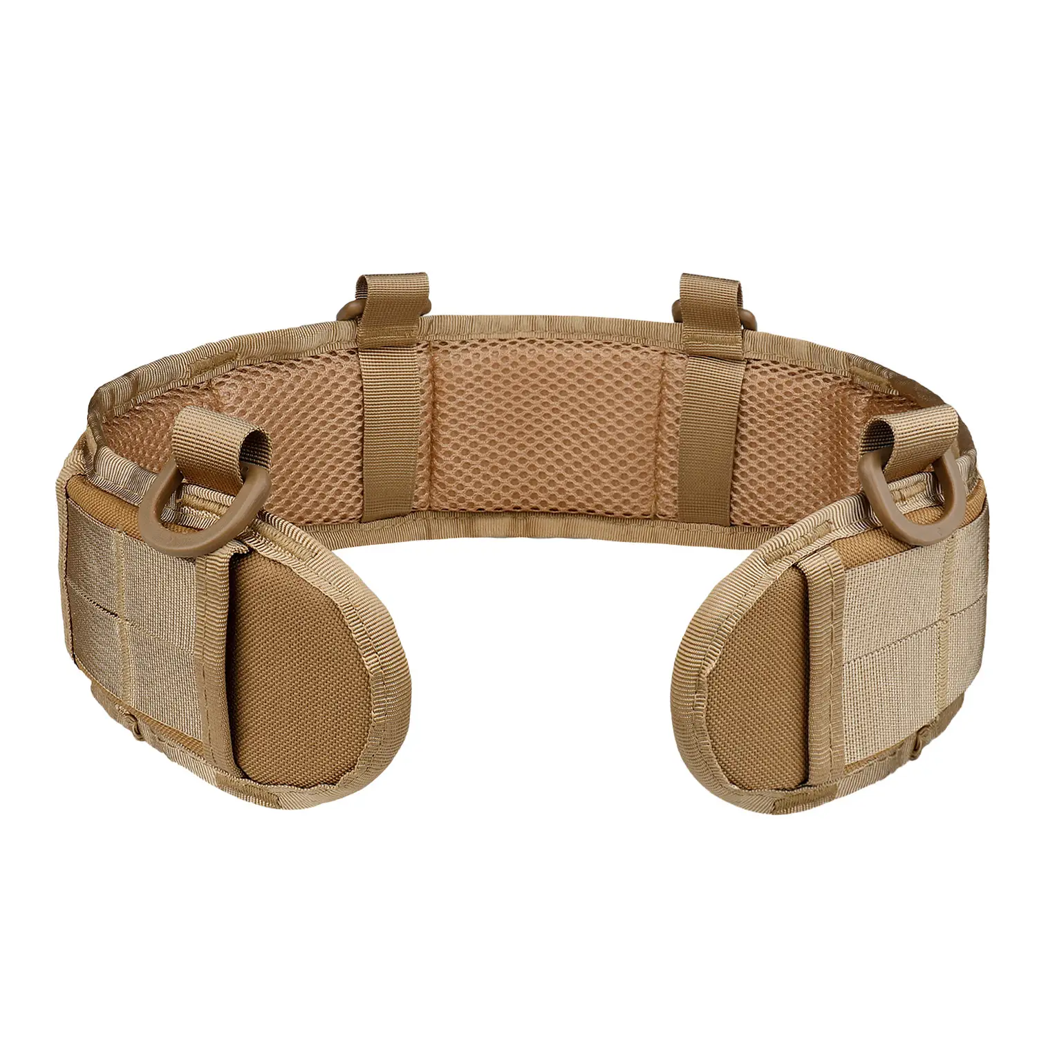 Tactical Girdle Belt with Pocket & Headband Set Tan - Image 18