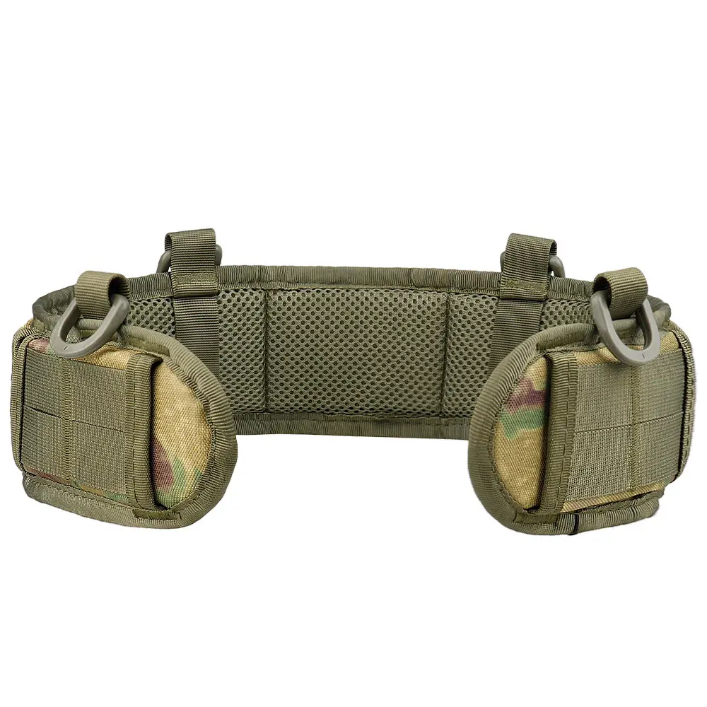 Tactical Girdle Belt with Pocket & Headband Set Tan - Image 19