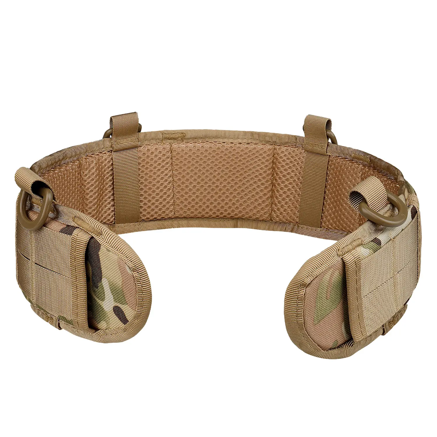 Tactical Girdle Belt with Pocket & Headband Set Tan - Image 20
