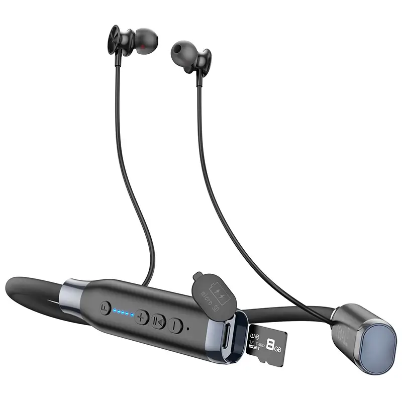 Wireless Bluetooth Headset with USB Cable & Long Battery
