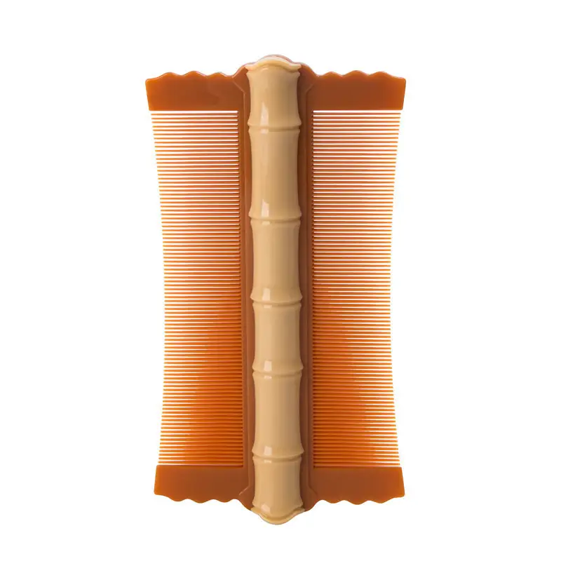 Anti-Dandruff Fan Comb Green Black Match Pack - Image 6