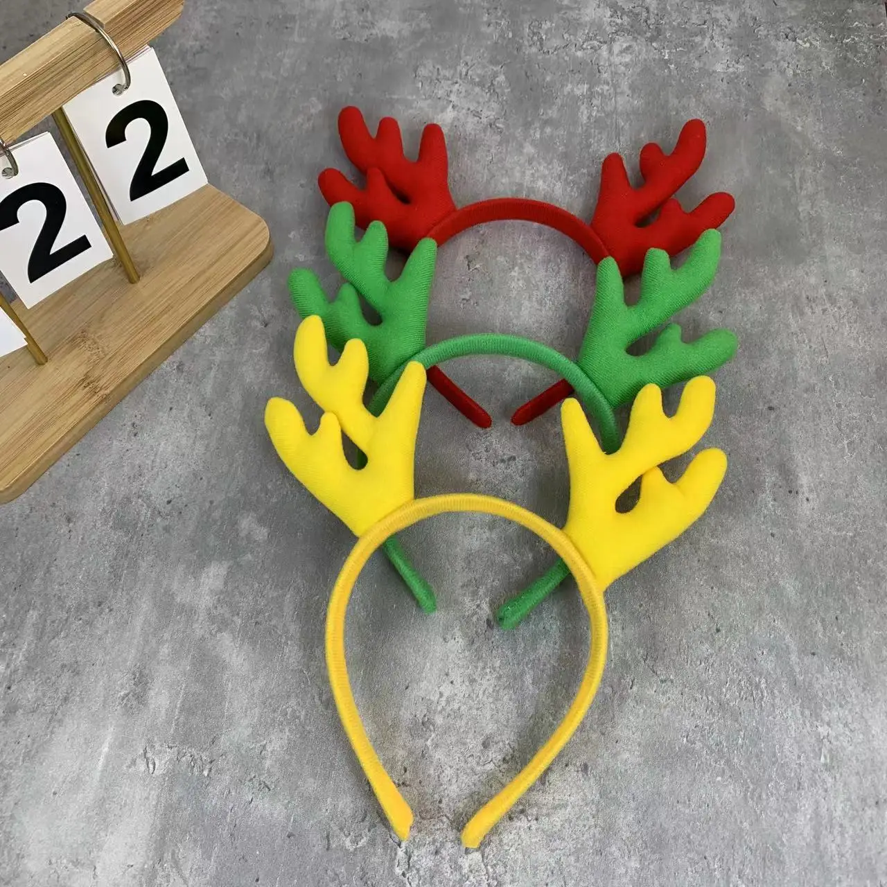 Red Antler Headband for Men Women Christmas Dress Up — feature 11