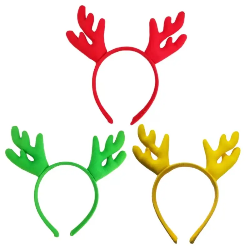 Red Antler Headband for Men Women Christmas Dress Up — feature 4