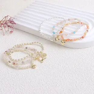 14K Gold Pearl Bracelet for Women Elegant Gentle Purple Freshwater Pearl — feature 3